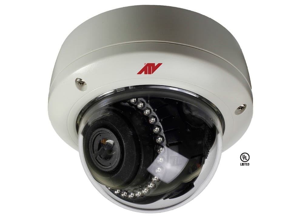 Advanced Technology Video&apos;s new IPFD3TI dome camera.