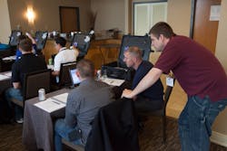 Classroom-based certification programs enable technicians to spend time engaged in hands-on training about a particular product. Classroom-based certification programs enable technicians to spend time engaged in hands-on training about a particular product.