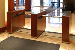 ES831 Barrier Arm Optical Turnstile ES831 Barrier Arm Optical Turnstile