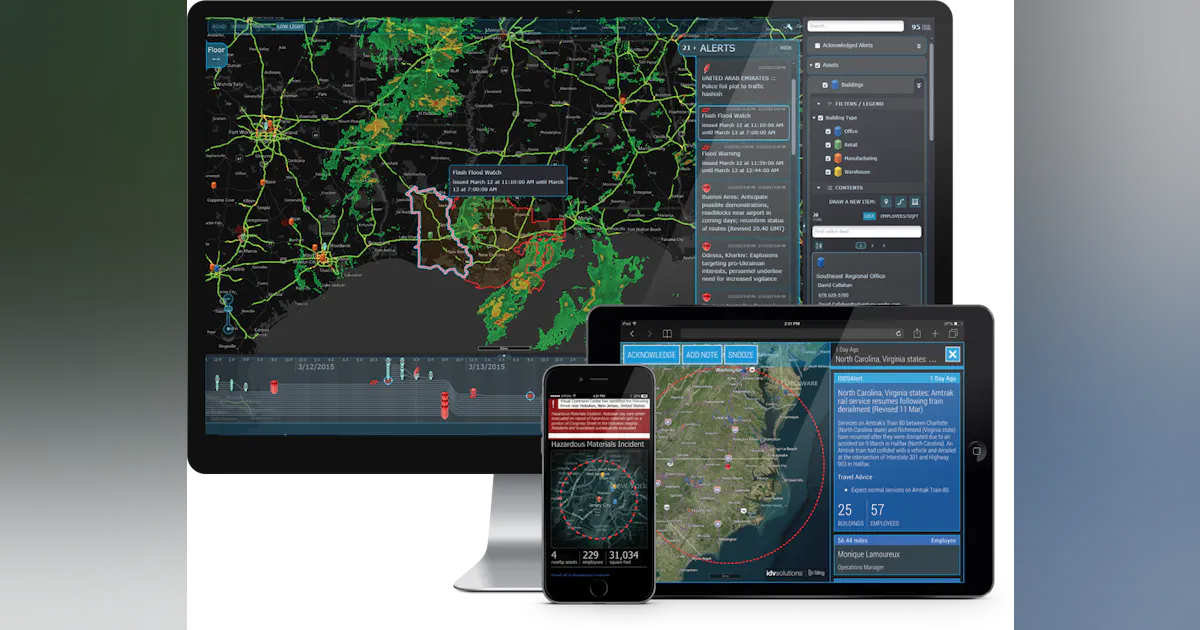 IDV Solutions' Visual Command Center 4.0 Enterprise Risk Visualization ...
