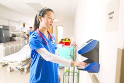 Flexibility and convenience are two major selling points for hospital clients looking at adding biometrics.