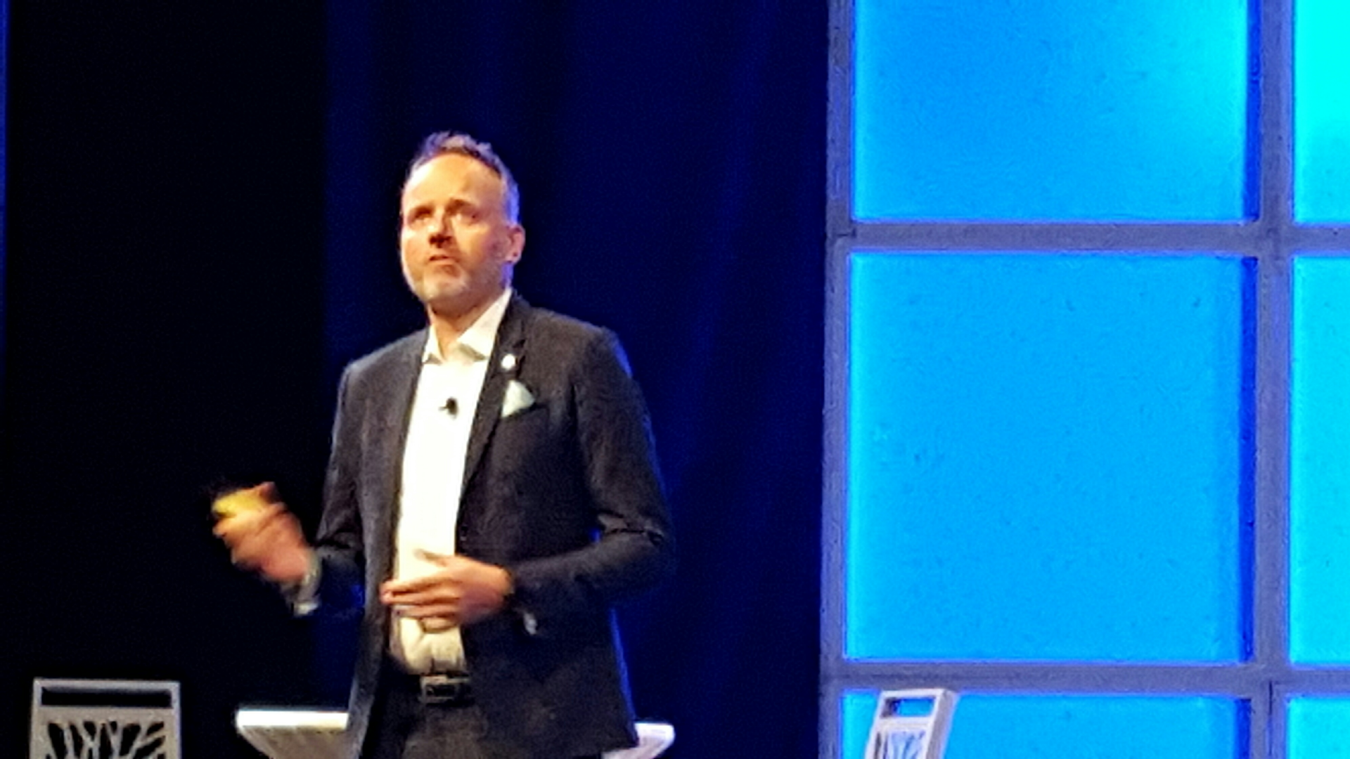 Milestone CEO and President Lars Thinggaard says his company is looking for non-linear disruptive change withing the security industry.