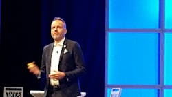 Milestone CEO and President Lars Thinggaard says his company is looking for non-linear disruptive change withing the security industry. Milestone CEO and President Lars Thinggaard says his company is looking for non-linear disruptive change withing the security industry.