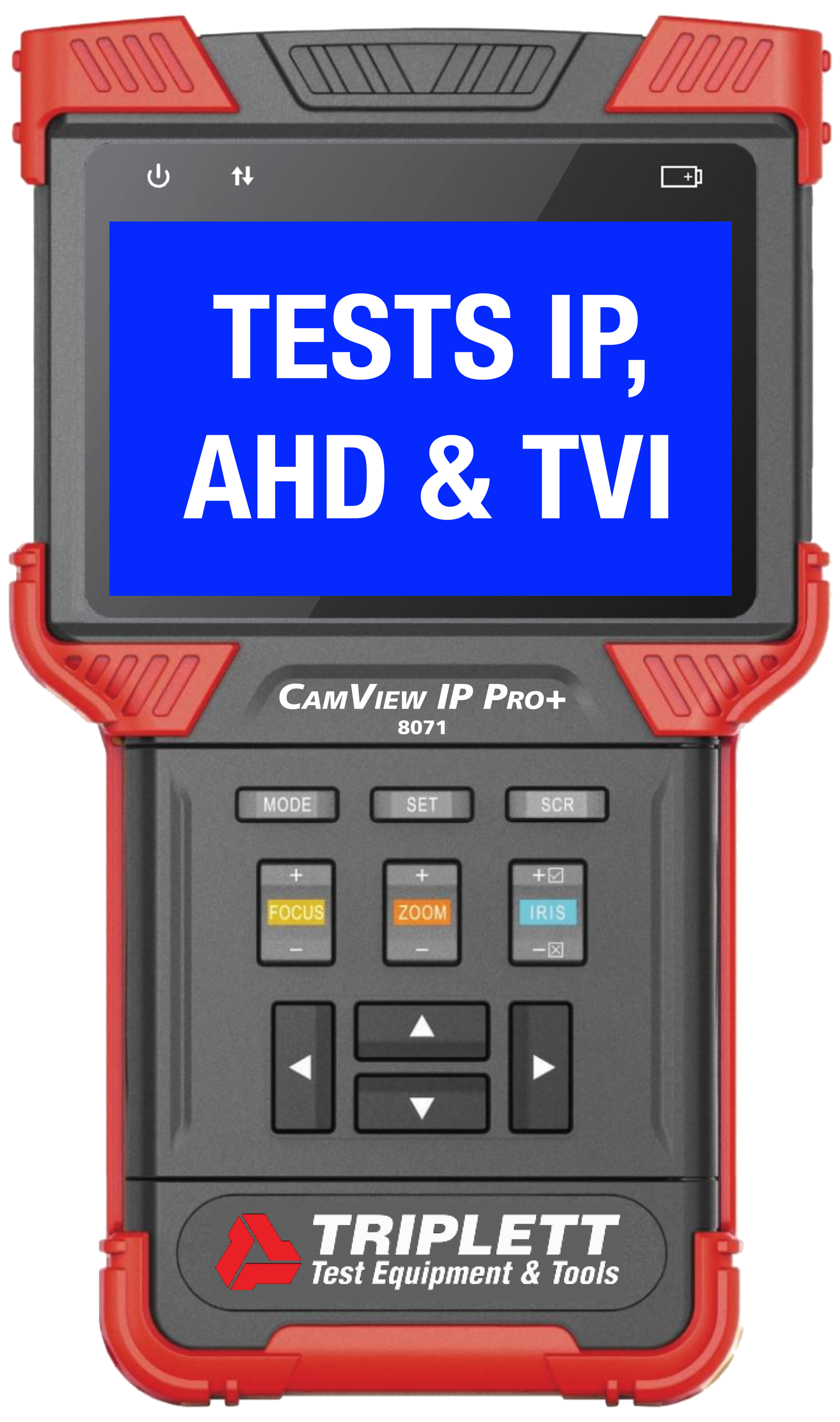 Triplett Model 8071 CamView IP Pro Plus Tester with Ad Screen HR 56c780177e131
