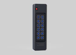 Farpointe's new mullion keypad reader supports proximity card and tag technologies with an integrated keypad for 2-factor verification applications. Farpointe's new mullion keypad reader supports proximity card and tag technologies with an integrated keypad for 2-factor verification applications.