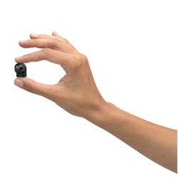 The small form factor of miniature network cameras enables easy integration into limited spaces. Cameras can be mounted covertly behind a thin metal sheet in a doorway or an ATM, for example.
