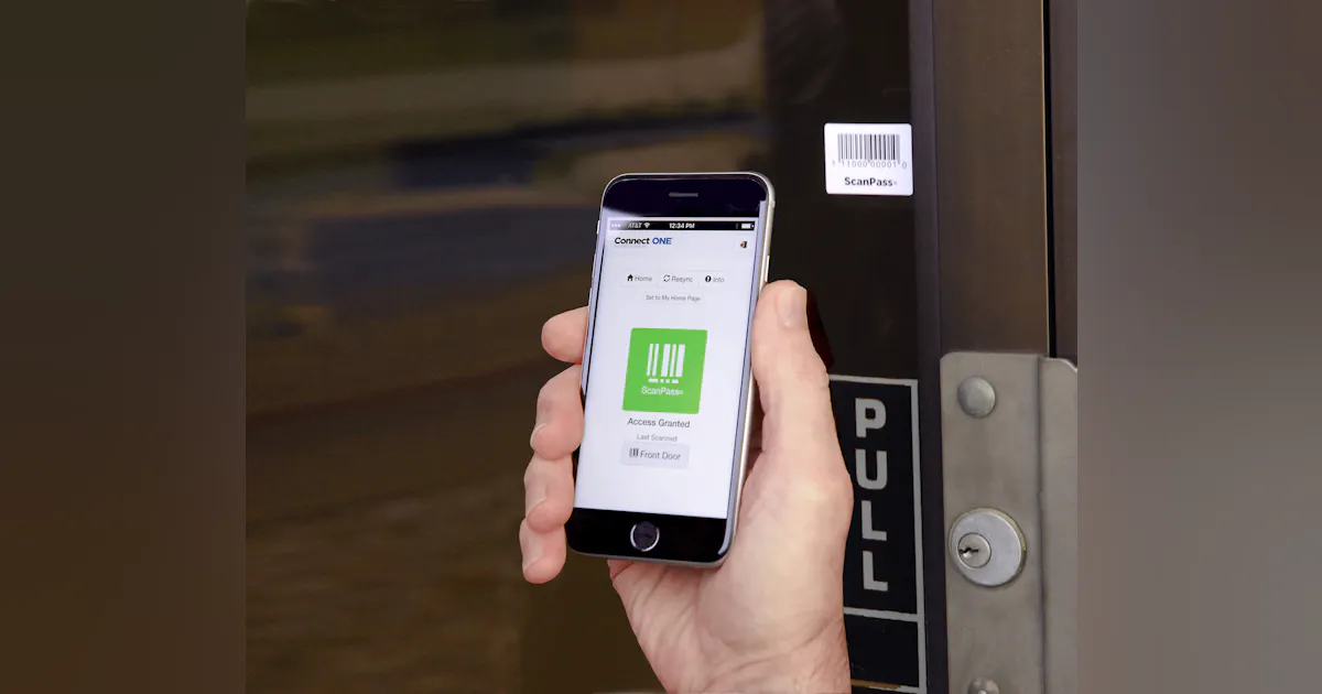 Signage Scan Pass ScanPass Mobile Credential | Security Info Watch
