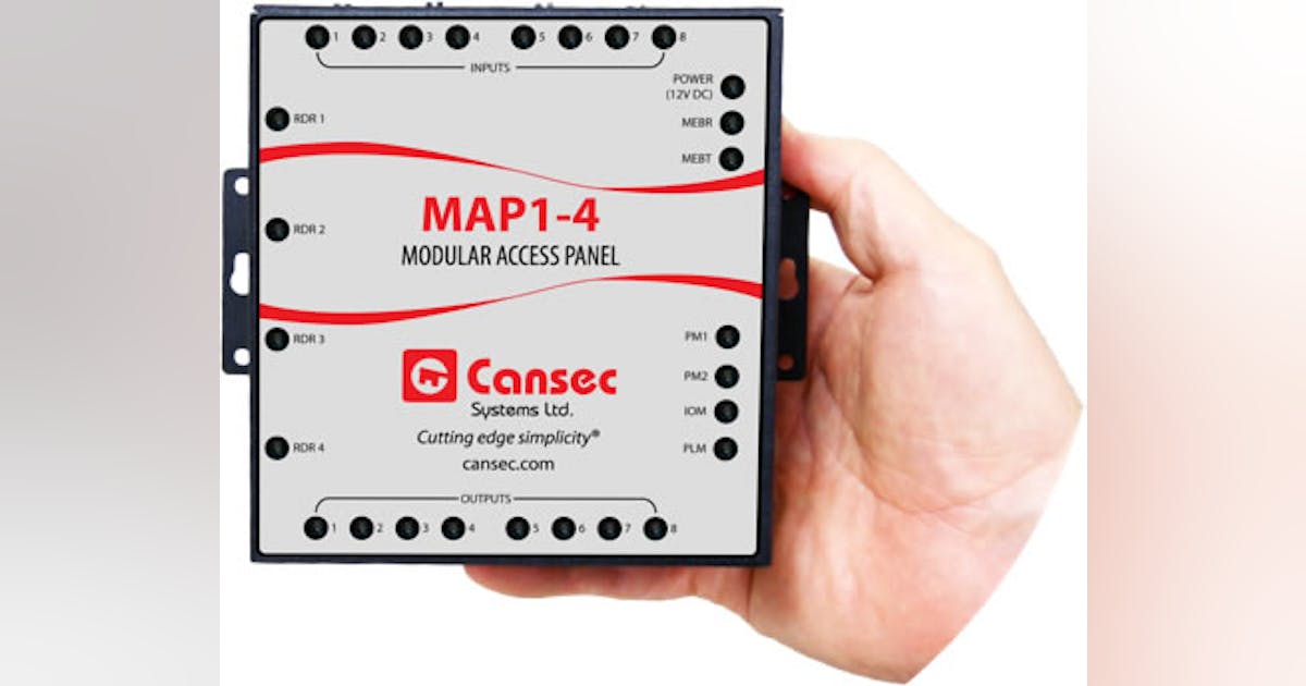 MAP1-4 MODULAR ACCESS PANEL | Security Info Watch