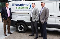 Securadyne president and CEO Carey Boethel (left), along with CFO Chris Young and VP of Business Development Taylor Carr, have been instrumental in generating and maintaining the company's growth. Securadyne president and CEO Carey Boethel (left), along with CFO Chris Young and VP of Business Development Taylor Carr, have been instrumental in generating and maintaining the company's growth.