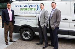 Securadyne president and CEO Carey Boethel (left), along with CFO Chris Young and VP of Business Development Taylor Carr, have been instrumental in generating and maintaining the company&apos;s growth.