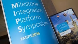 Milestone Systems recently held its 11th annual MIPS partner conference in Scottsdale, Arizona, February 23-25, at the Talking Stick Resort. There were 520 attendees and 60 exhibiting companies in the Community Technology Expo who explored the latest ideas and solutions for enhancing safety and optimizing business. Milestone Systems recently held its 11th annual MIPS partner conference in Scottsdale, Arizona, February 23-25, at the Talking Stick Resort. There were 520 attendees and 60 exhibiting companies in the Community Technology Expo who explored the latest ideas and solutions for enhancing safety and optimizing business.