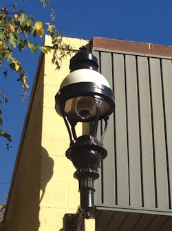 With integrated intelligence discreetly embedded inside the framework of the light pole, PennSMART IoT Lighting retains the integrity of aesthetically pleasing architectural design for which Penn Globe (The Pennsylvania Globe Gaslight Company) is known. With integrated intelligence discreetly embedded inside the framework of the light pole, PennSMART IoT Lighting retains the integrity of aesthetically pleasing architectural design for which Penn Globe (The Pennsylvania Globe Gaslight Company) is known.