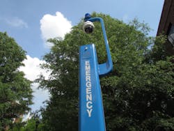 Blue light emergency towers, such as the Talkaphone WEBS towers, have several main benefits. Blue light emergency towers, such as the Talkaphone WEBS towers, have several main benefits.