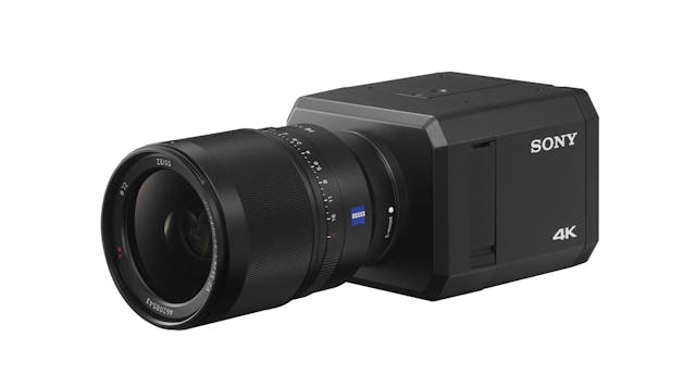 Sony&apos;s new SNC-VB770 4K network camera.