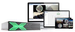 The exacqVision LC-Series Una recorder includes exacqVision video management system (VMS) software, server and integrated PoE+ camera ports. The exacqVision LC-Series Una recorder includes exacqVision video management system (VMS) software, server and integrated PoE+ camera ports.