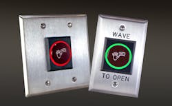 Dortronics' 5278 Touchless “Wave” Switches. Dortronics' 5278 Touchless “Wave” Switches.