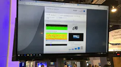 This screenshot shows Louroe Electronics' new Intelligent Audio Analytics System in action.