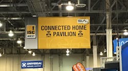 An entire section of the show floor dubbed as the &apos;Connected Home Pavilion&apos; has been dedicated to the latest and greatest in Smart Home Technology at ISC West this year.