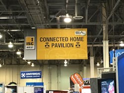 An entire section of the show floor dubbed as the &apos;Connected Home Pavilion&apos; has been dedicated to the latest and greatest in Smart Home Technology at ISC West this year.