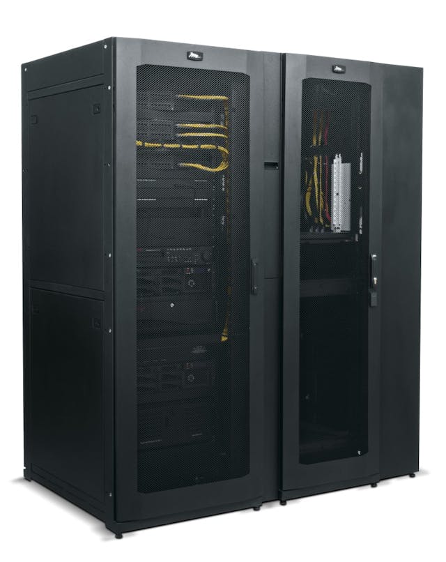 The new End Cable Chase is a full-height, slim enclosure option that optimizes the space at the end of an enclosure bay by allowing additional devices to be mounted, including those that would otherwise reside on the wall. This enables the containment of all system components in one enclosure, which adds an additional level of security, frees up space on the wall, and reduces the amount of wiring necessary. The Internal Cable Duct securely and efficiently routes cables within 30&apos;-wide SNE enclosures, ensuring signal performance and system reliability for mission-critical applications.