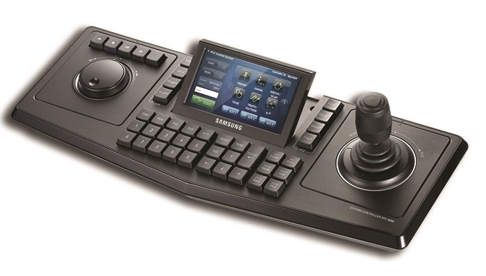 The new SPC-7000 IP/Analog Hybrid Keyboard Controller.