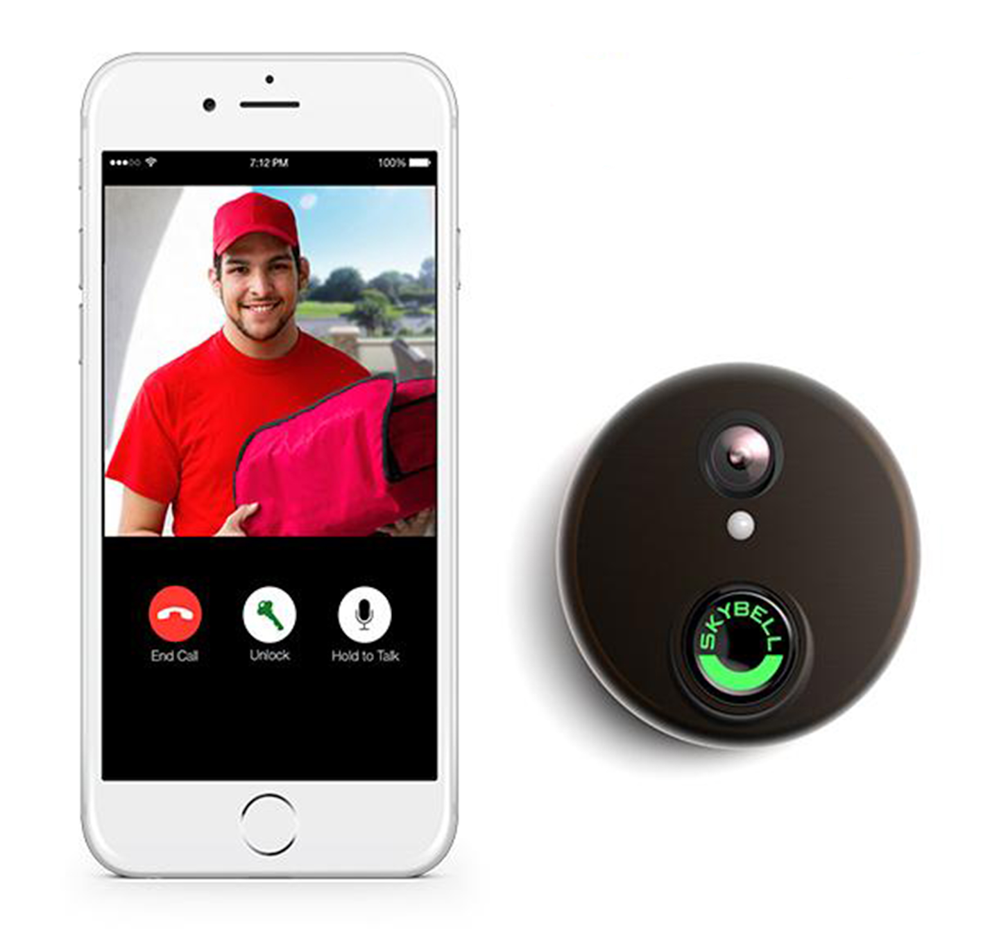 WiFi Doorbell Camera Skybell HD Edition From