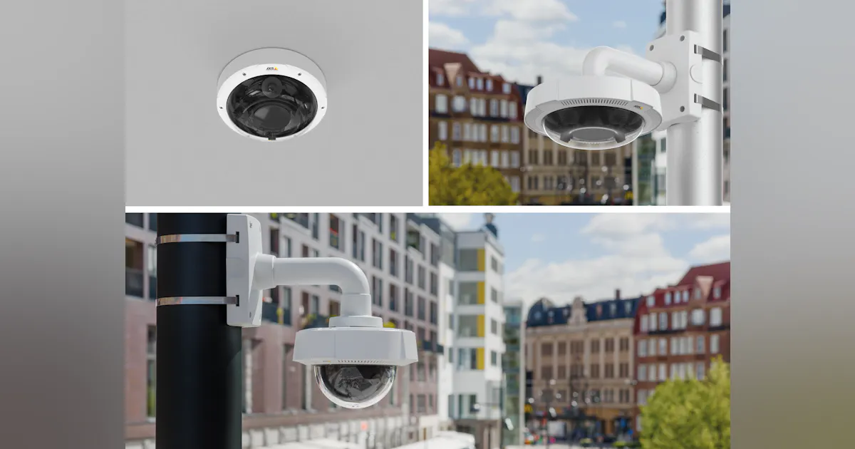 Axis' multi-sensor panoramic cameras | Security Info Watch