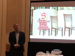 Martin Gren discusses some of the challenges facing small businesses and why Axis decided to develop its new Companion Line of products at ISC West 2016 on Wednesday. Martin Gren discusses some of the challenges facing small businesses and why Axis decided to develop its new Companion Line of products at ISC West 2016 on Wednesday.