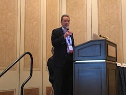 PSIA Executive Director David Bunzel address a crowd of attendees at ISC West on Thursday. PSIA Executive Director David Bunzel address a crowd of attendees at ISC West on Thursday.