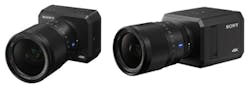 Sony&rsquo;s newest 4K cameras, the UMC-S3C (left) and the SNC-VB770 deliver the greatest light sensitivity in their respective classes.