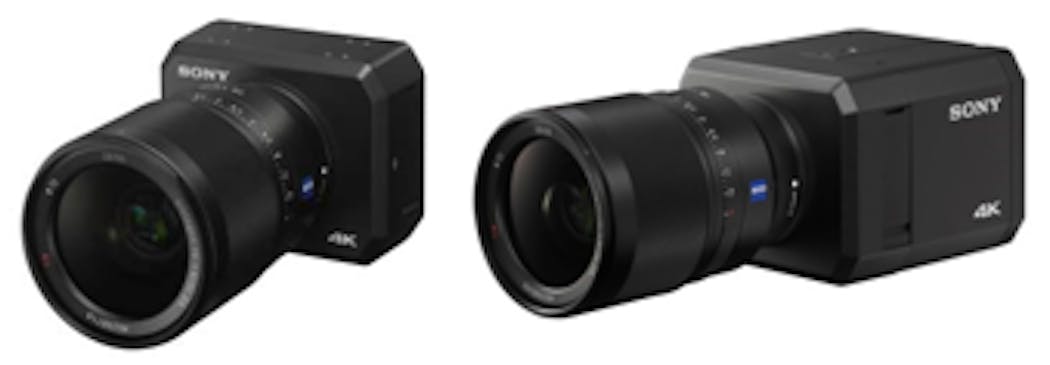 Sony&rsquo;s newest 4K cameras, the UMC-S3C (left) and the SNC-VB770 deliver the greatest light sensitivity in their respective classes.