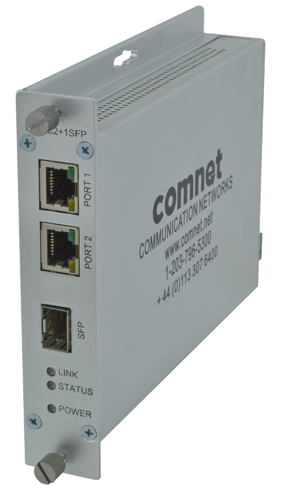 ComNet's CNMC2+1SFP/M Media Converter | Security Info Watch