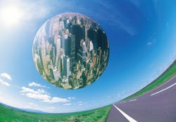 Panoramic camera designs provide full fields of view with no blind spots and applications are growing changing the perspective of video surveillance. Panoramic camera designs provide full fields of view with no blind spots and applications are growing changing the perspective of video surveillance.