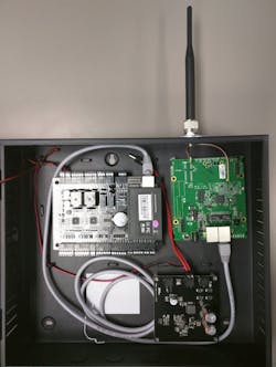 Wireless Bridge is a compact 2.4 GHz Wi-Fi kit designed to allow individual ZKAccess C3 and InBio door controllers to connect with wireless access points up to 300 feet away when the door controllers are installed outdoors. Wireless Bridge is a compact 2.4 GHz Wi-Fi kit designed to allow individual ZKAccess C3 and InBio door controllers to connect with wireless access points up to 300 feet away when the door controllers are installed outdoors.