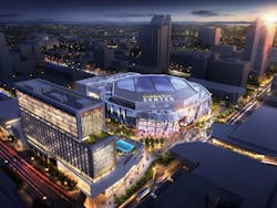 Johnson Controls and the Sacramento Kings have signed an agreement that will integrate the building automation systems, as well as fire and life safety systems, to create an all-encompassing impact on Golden 1 Center – the future home of the Sacramento Kings. Johnson Controls and the Sacramento Kings have signed an agreement that will integrate the building automation systems, as well as fire and life safety systems, to create an all-encompassing impact on Golden 1 Center – the future home of the Sacramento Kings.