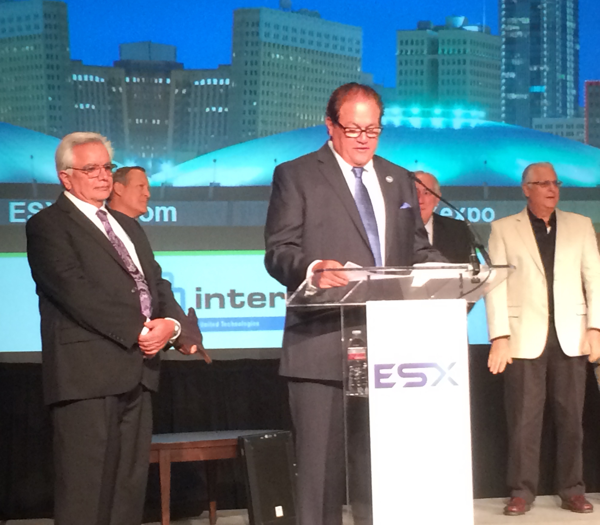 Former ESA President and Weinstock Award winner John Knox on Marshall Marinace: 'You have given so much of yourself for the betterment of this industry.'