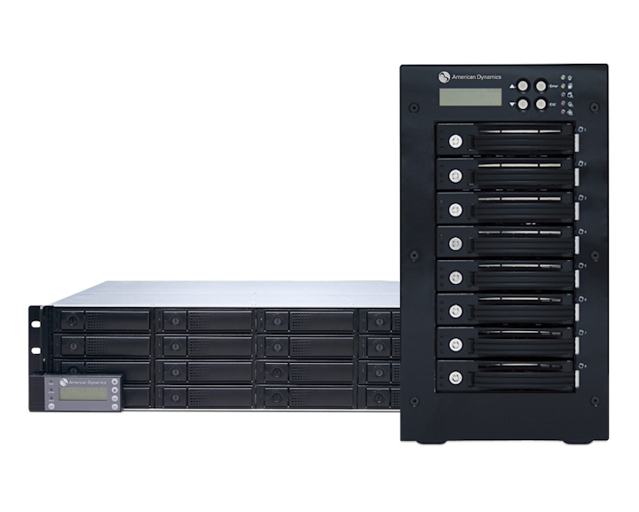 American Dynamics' RAID Storage Line for VideoEdge NVRs From Johnson