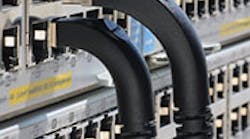 L-com&apos;s unique, patented, stackable right-angle Ethernet cable assemblies are designed to provide true Category 5e and Category 6 performance while stacked with L-com&apos;s standard right-angle cables.