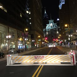 Delta Scientific announced this week that 21 Delta MP5000 mobile deployable vehicle crash barriers will be used by the Secret Service at the upcoming Republican Convention running July 18-21 in Cleveland. Delta Scientific announced this week that 21 Delta MP5000 mobile deployable vehicle crash barriers will be used by the Secret Service at the upcoming Republican Convention running July 18-21 in Cleveland.