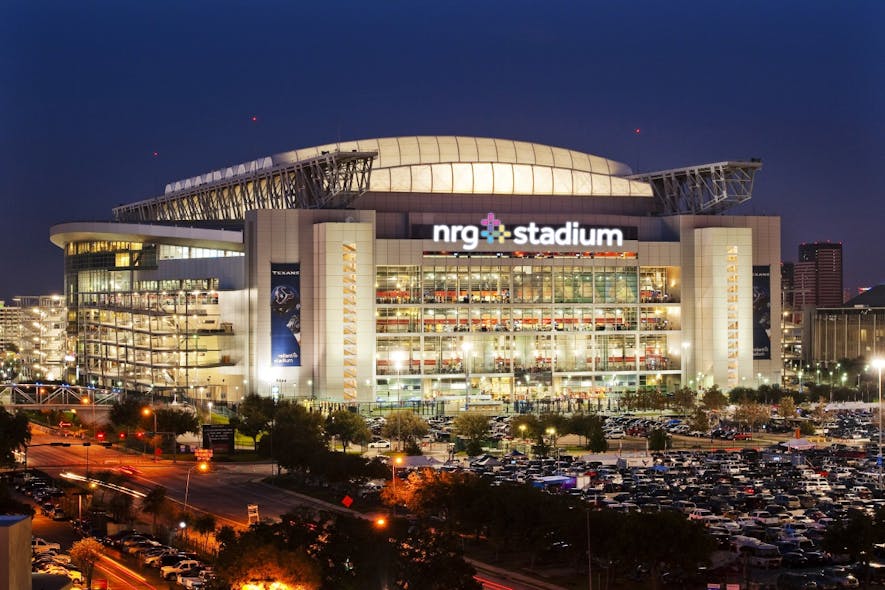 NRG Stadium, home of the NFL&apos;s Houston Texans.