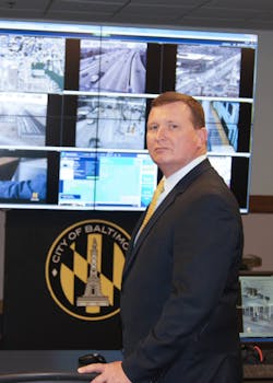 Lieutenant Samuel Hood, Director of Law Enforcement Operations of Baltimore PD's CitiWatch surveillance program helps ensure the city's Baltimore Grand Prix, but like many cities sees the long-term value of integrating a shared video system and extending the use of video surveillance databases into a year-round tool for maintaining business continuity and public safety. Lieutenant Samuel Hood, Director of Law Enforcement Operations of Baltimore PD's CitiWatch surveillance program helps ensure the city's Baltimore Grand Prix, but like many cities sees the long-term value of integrating a shared video system and extending the use of video surveillance databases into a year-round tool for maintaining business continuity and public safety.