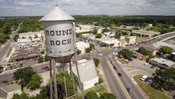 The city of Round Rock is a community of around 110,000 residents located just north of Austin in central Texas. The city of Round Rock is a community of around 110,000 residents located just north of Austin in central Texas.