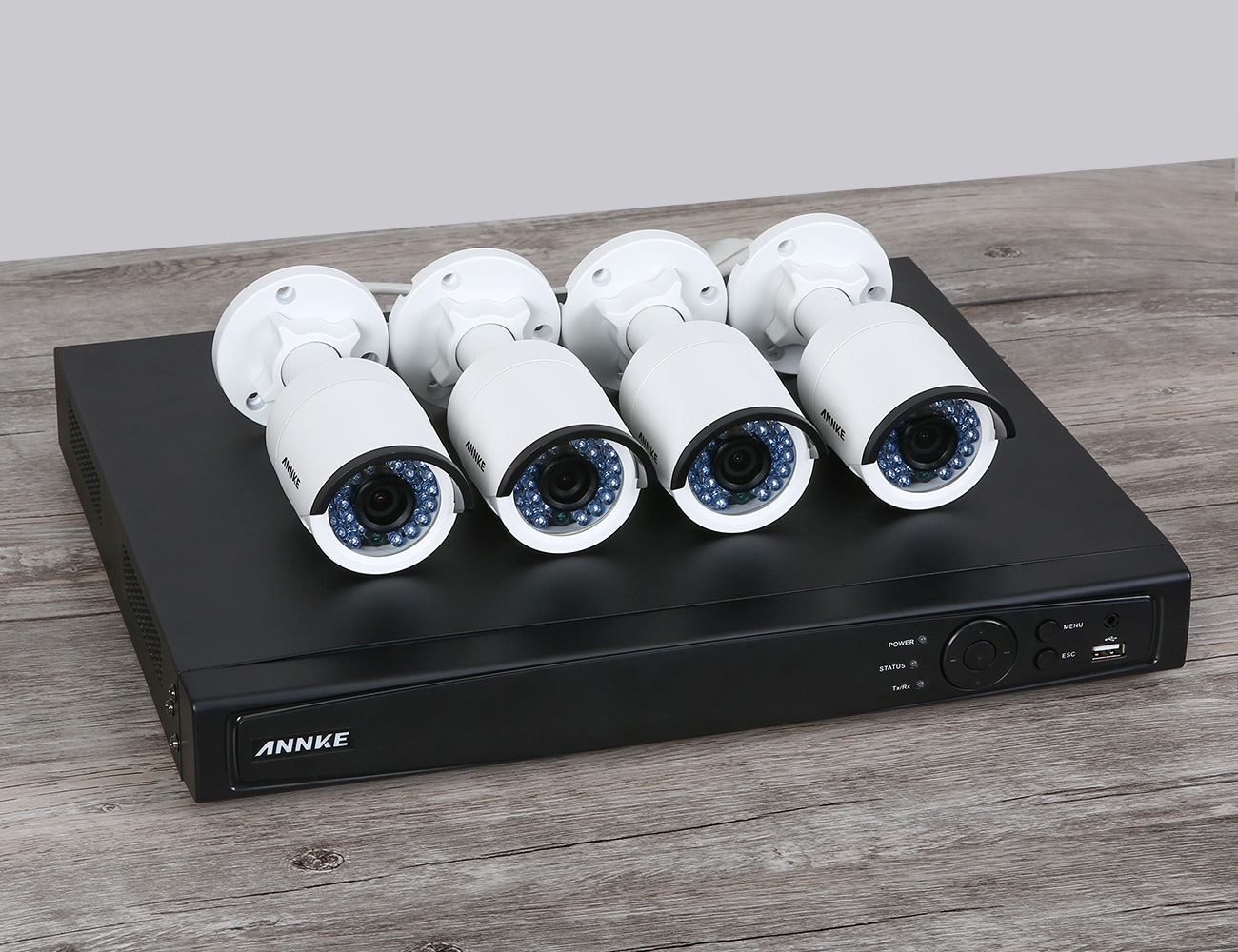 Annke's new 4-megapixel PoE security camera system.