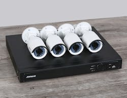 Annke&apos;s new 4-megapixel PoE security camera system.