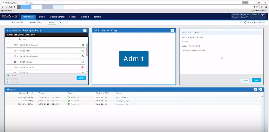 Isonas Pure Access Cloud Software Security Info Watch
