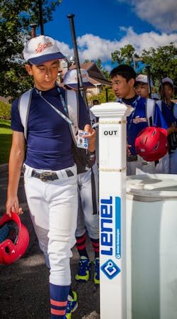 Players at the Little League World Baseball Series in Williamsport, Pa. check out of the Grove&rsquo;s dorm facilities using their access control badges powered by Lenel&rsquo;s OnGuard security management platform. This is the 18th year the games have been secured by Lenel.