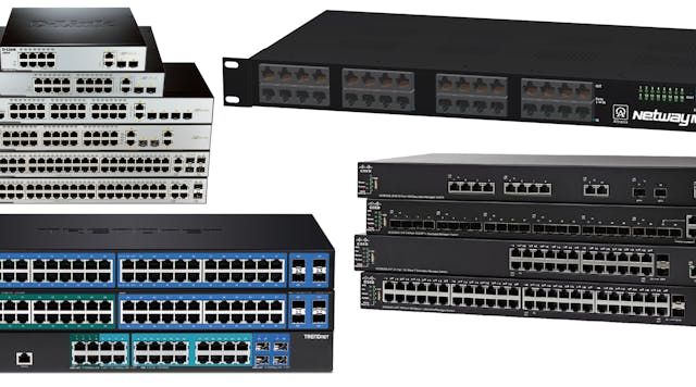 Managed switches can come from a variety of manufacturers, including Altronix, ComNet, TRENDnet, Antaira Technologies, Bolide, Vivotek, NVT Phybridge, D-Link, Cisco and others.