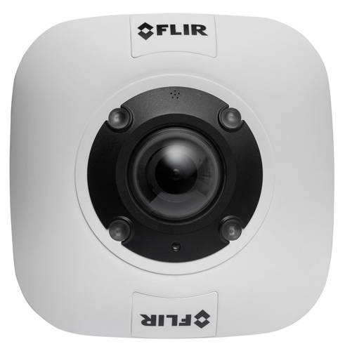 The FLIR Quasar Hemispheric mini-dome camera provides an immersive, 360&deg;, real-time forensic experience using United VMS.
