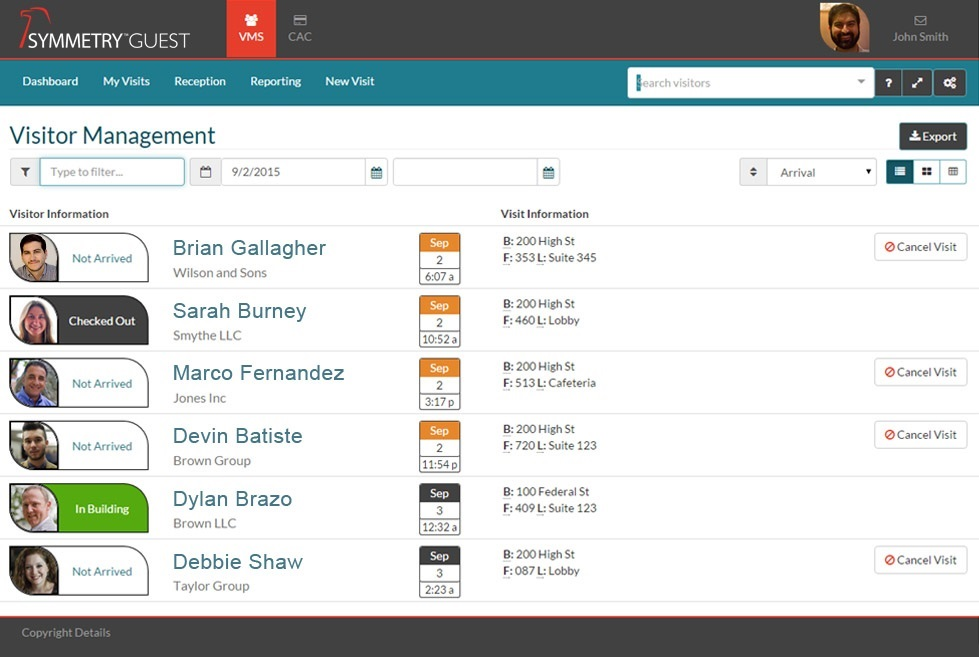 AMAG Technology&rsquo;s Symmetry GUEST visitor management system now includes several new enhancements to help companies meet compliance, save money and create an exceptional visitor experience.