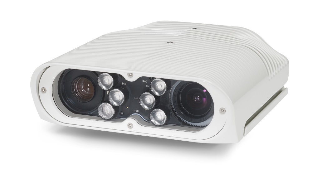 The AutoVu SharpV camera from Genetec is designed for fixed ALPR installations.